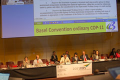 Follow-up to the eleventh meeting of the Conference of the Parties to the Basel Convention
